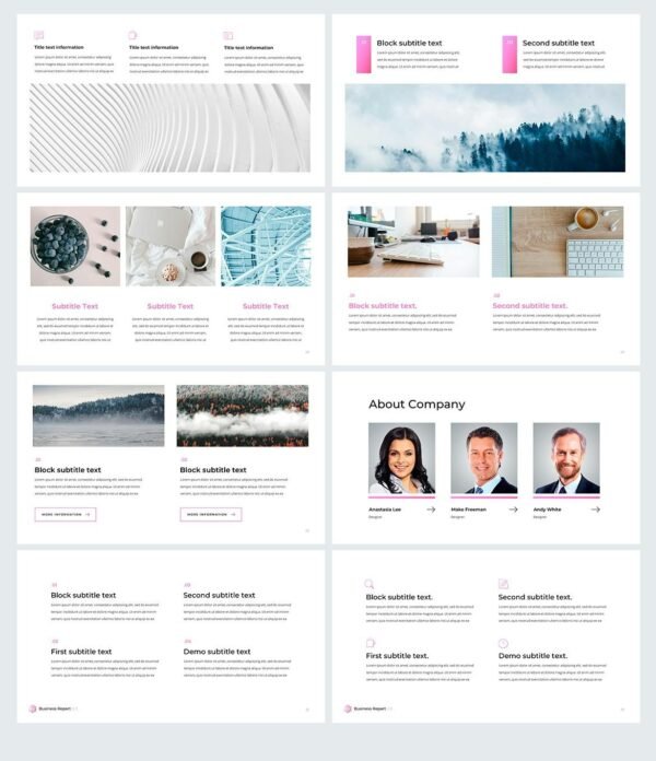 Business Report 2.0 for Keynote