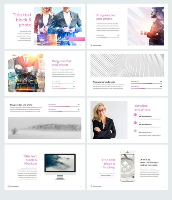 Business Report 2.0 for Keynote