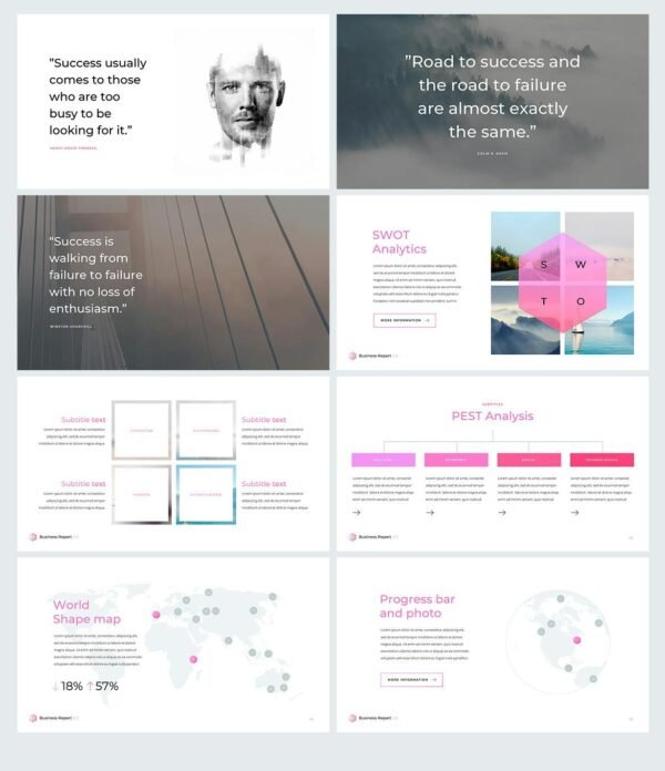 Business Report 2.0 for Keynote