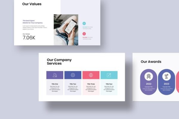 Investor Presentation Template