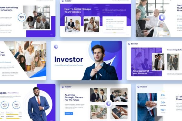 Investor - Financial Consulting PowerPoint