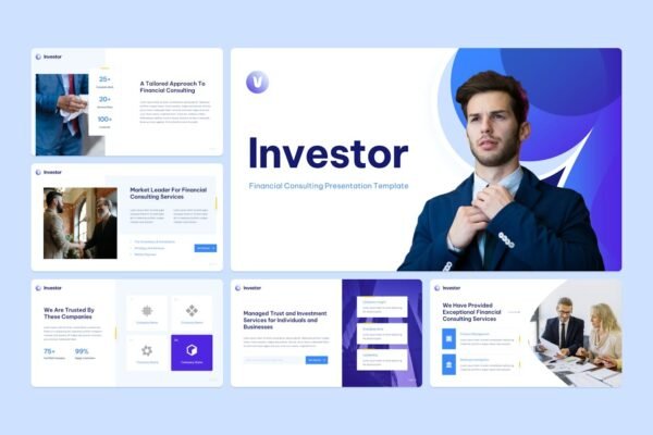 Investor - Financial Consulting PowerPoint