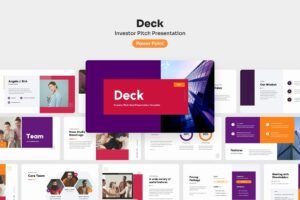 Deck - Investor Pitch PowerPoint Presentation