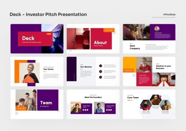 Deck - Investor Pitch PowerPoint Presentation