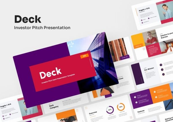 Deck - Investor Pitch PowerPoint Presentation