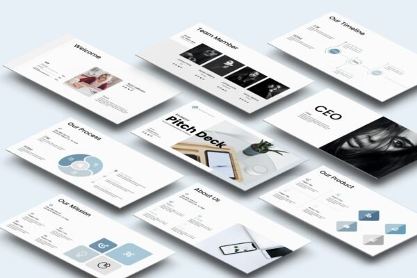Investor Pitch-Deck Keynote Template