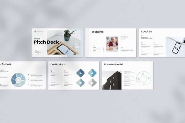 Investor Pitch-Deck Keynote Template