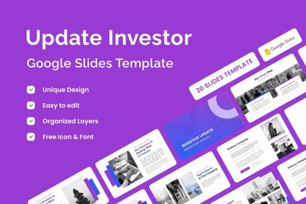 Investor Presentation Template - Google Slides