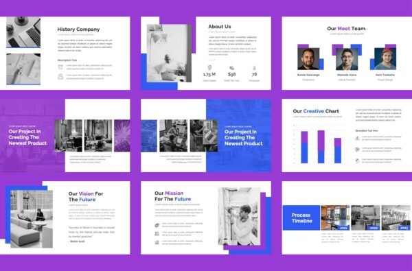 Investor Presentation Template - Google Slides