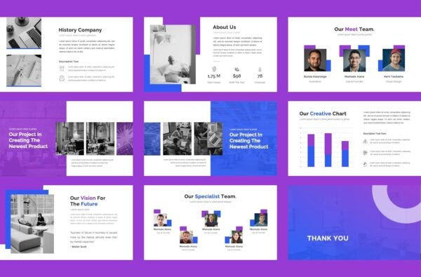 Investor Presentation Template - Google Slides