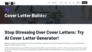 Wobo AI Cover Letter
