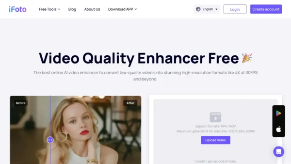 AI Video Quality Enhancer: Make  your videos more perfect