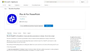 Plus AI for PowerPoint