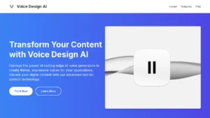 Voice Design AI