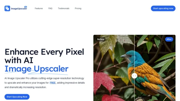 AI Image Upscaler Pro