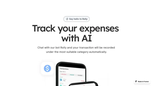 Rolly: AI Money Tracker