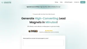 Lead Magnet Generator