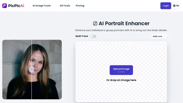 PicPicAI - AI Portrait Enhancer