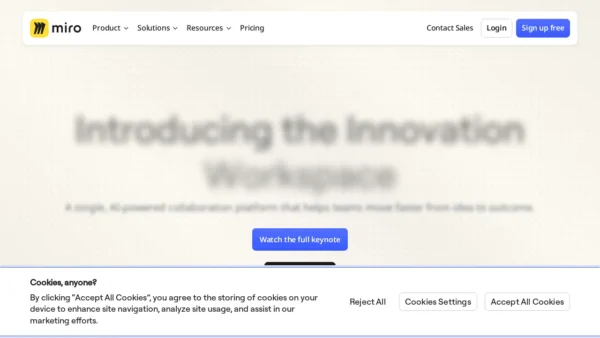 Miro 2.0 The Innovation Workspace