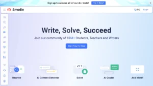 Smodin: Multi-lingual Writing Assistance