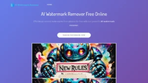 AI Watermark Remover Online for Free