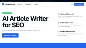 Fast Articles AI