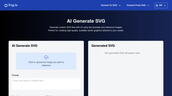 AI Generate SVG by SVG.la