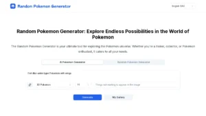 Random Pokemon Generator
