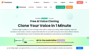 FineVoice AI Voice Cloning