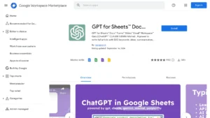 ChatGPT, Gemini, Mistral, Perplexity for Sheets | Programmatic SEO | Data Enrichment | o1-preview | o1-mini | gpt-4o