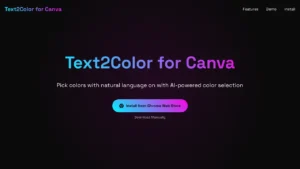 Text2Color for Canva