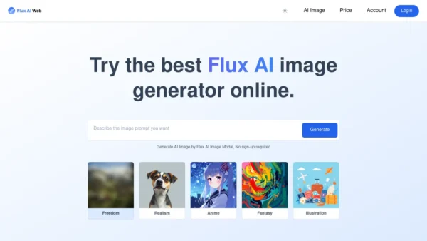 Flux AI Web