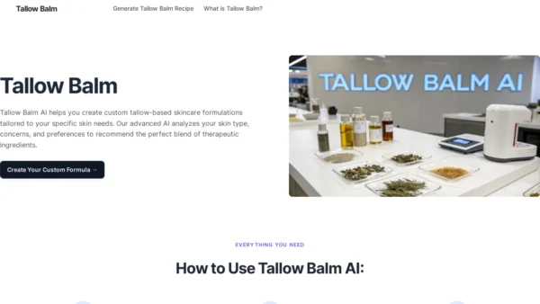 Tallow Balm