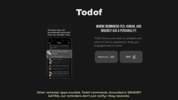 Todof - AI Reminder