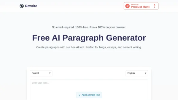 Paragraph Write