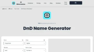 DnD Name Generator