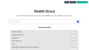 Reddit Scout