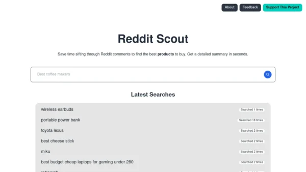 Reddit Scout