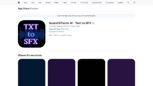 Sound Effects AI - Text to SFX