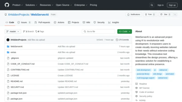 WebServerAI